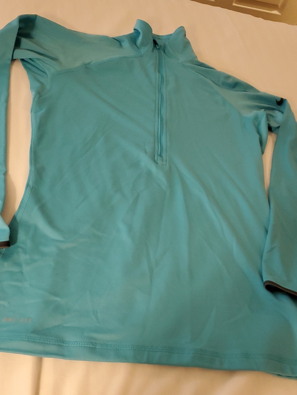 Nike Pro Teal Blue Performance Top